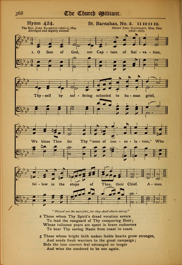 The Evangelical Hymnal with Tunes page 372