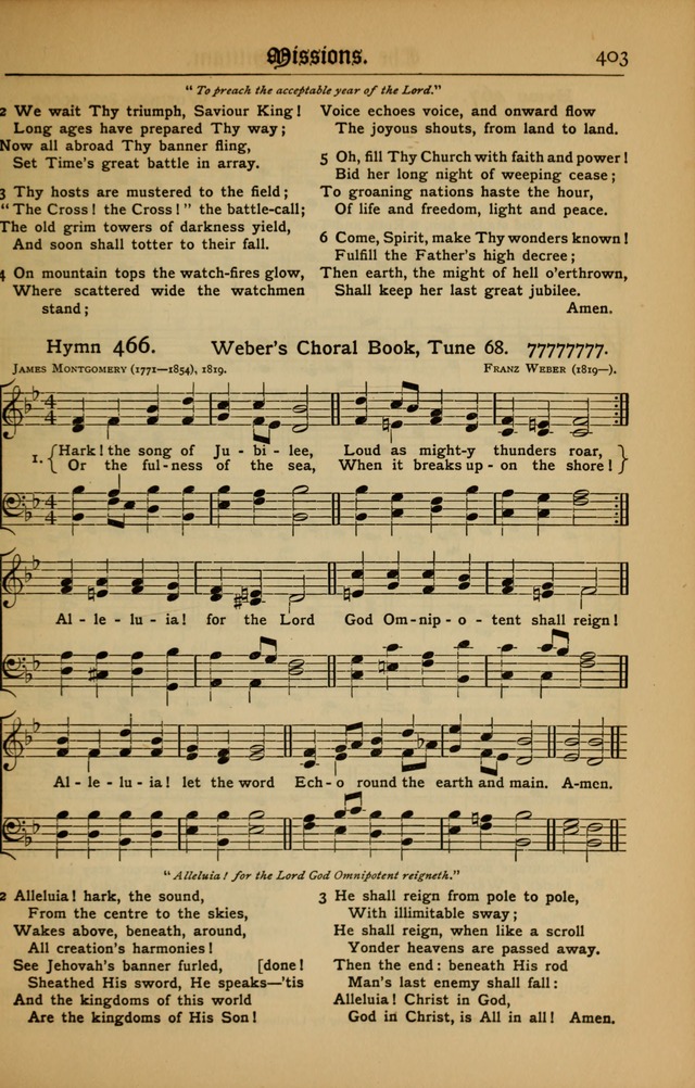 The Evangelical Hymnal with Tunes page 407