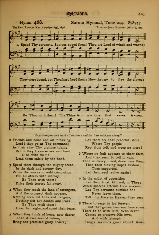 The Evangelical Hymnal with Tunes page 409