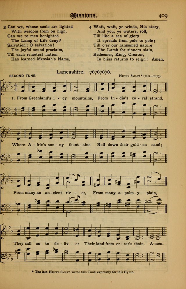 The Evangelical Hymnal with Tunes page 413