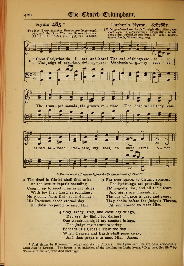 The Evangelical Hymnal with Tunes page 424