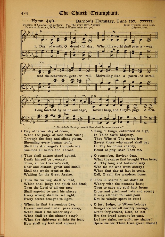 The Evangelical Hymnal with Tunes page 428