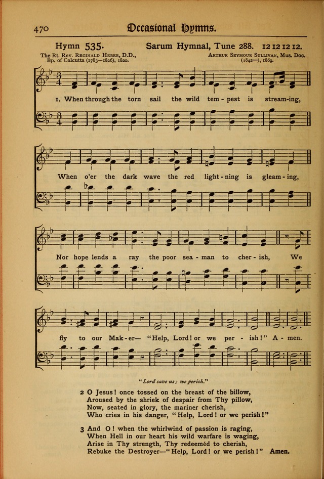 The Evangelical Hymnal with Tunes page 474
