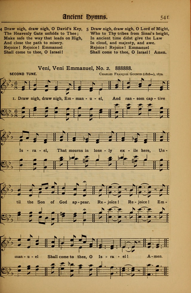 The Evangelical Hymnal with Tunes page 545