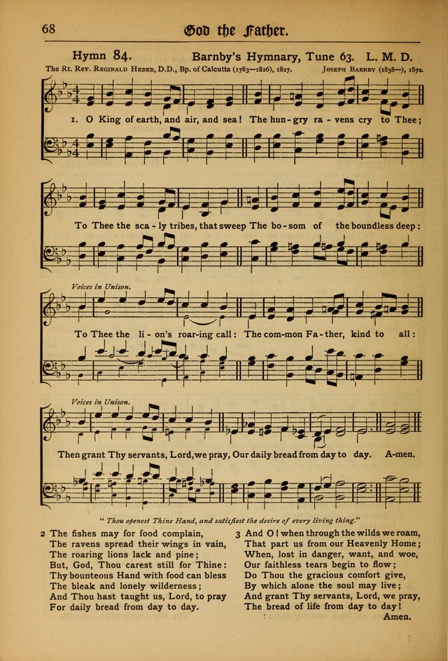 The Evangelical Hymnal with Tunes page 70