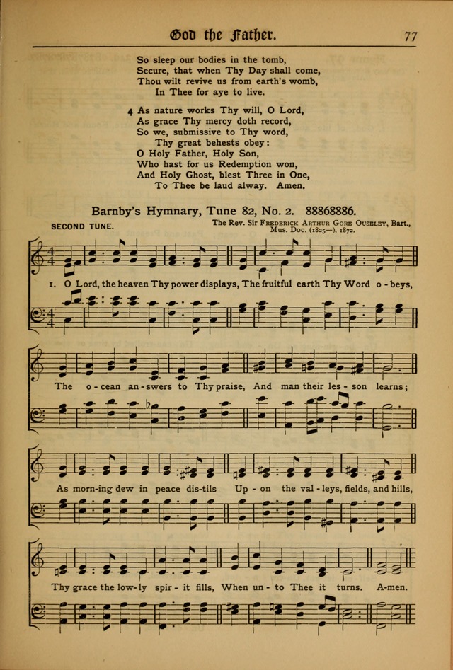 The Evangelical Hymnal with Tunes page 79
