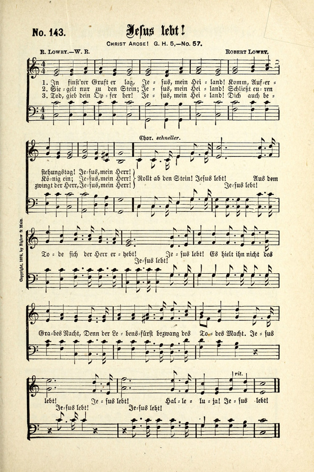 Evangeliums-Lieder 1 und 2 (Gospel Hymns) page 143