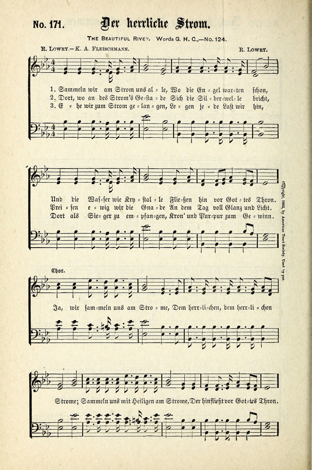 Evangeliums-Lieder 1 und 2 (Gospel Hymns) page 172