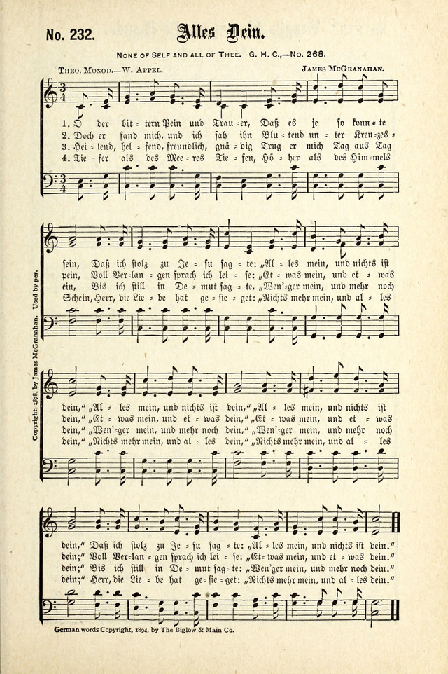 Evangeliums-Lieder 1 und 2 (Gospel Hymns) page 233