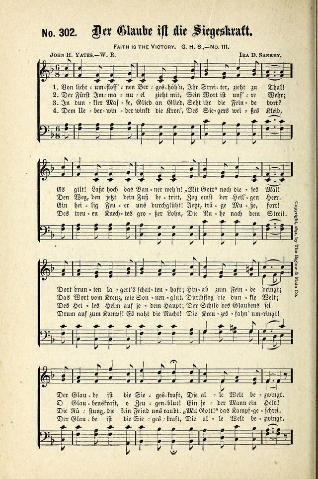 Evangeliums-Lieder 1 und 2 (Gospel Hymns) page 304