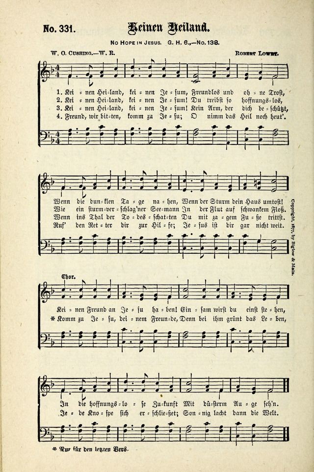 Evangeliums-Lieder 1 und 2 (Gospel Hymns) page 330
