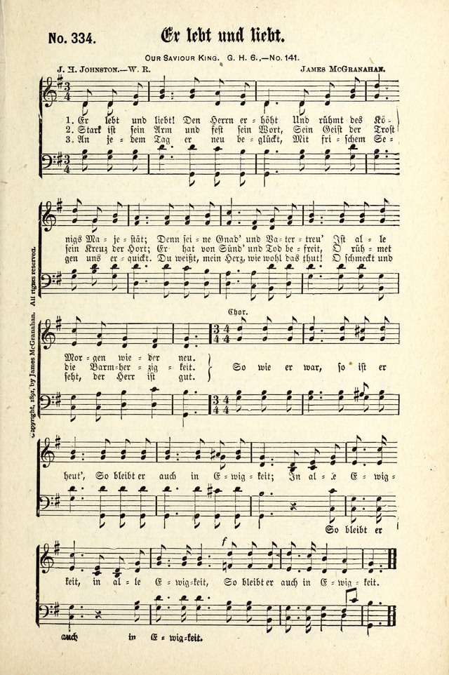 Evangeliums-Lieder 1 und 2 (Gospel Hymns) page 333