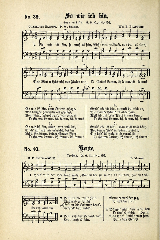 Evangeliums-Lieder 1 und 2 (Gospel Hymns) page 38