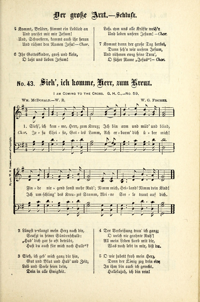 Evangeliums-Lieder 1 und 2 (Gospel Hymns) page 41