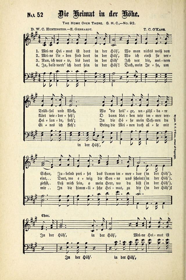 Evangeliums-Lieder 1 und 2 (Gospel Hymns) page 50