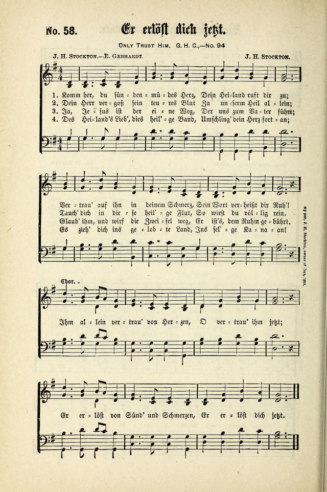 Evangeliums-Lieder 1 und 2 (Gospel Hymns) page 56