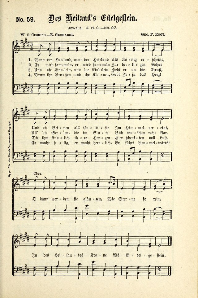Evangeliums-Lieder 1 und 2 (Gospel Hymns) page 57