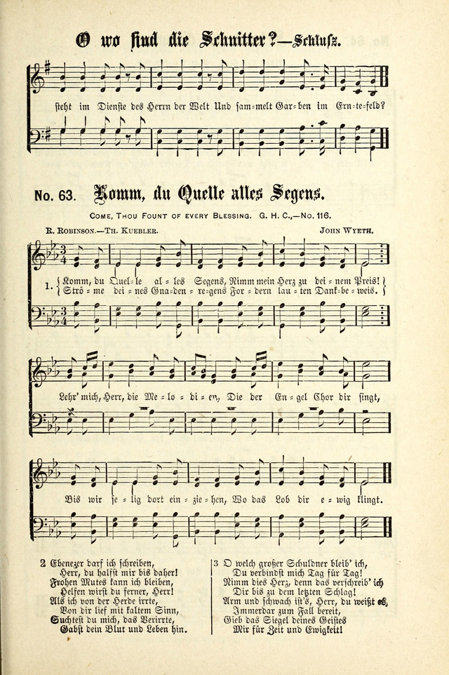Evangeliums-Lieder 1 und 2 (Gospel Hymns) page 61