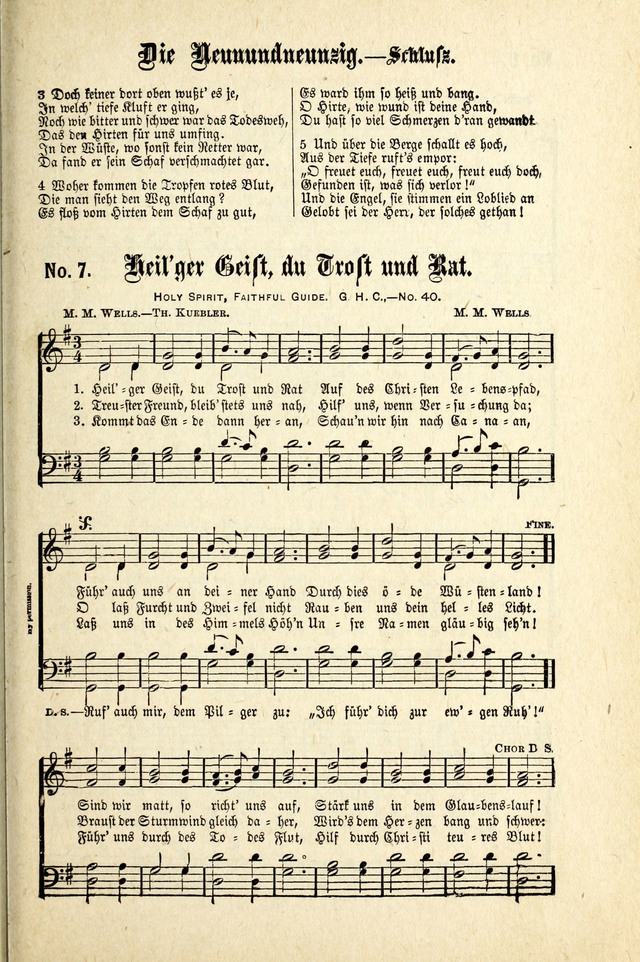 Evangeliums-Lieder 1 und 2 (Gospel Hymns) page 7