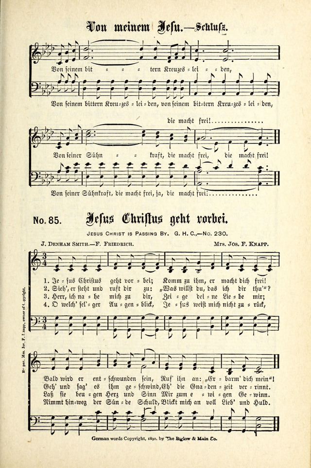 Evangeliums-Lieder 1 und 2 (Gospel Hymns) page 83