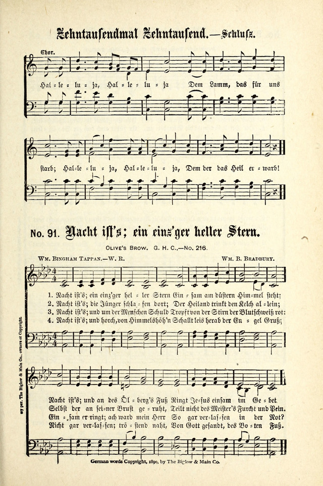 Evangeliums-Lieder 1 und 2 (Gospel Hymns) page 89