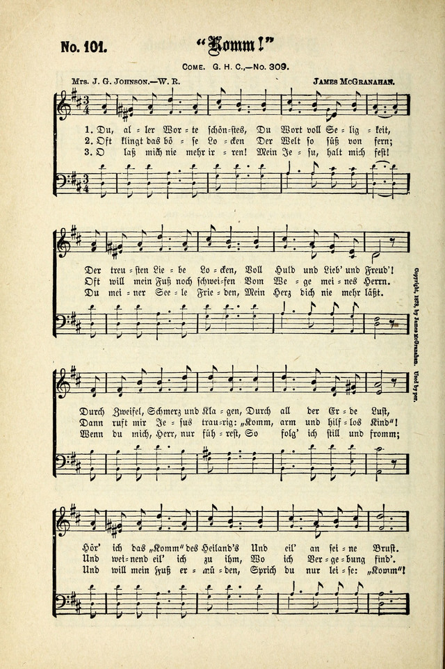 Evangeliums-Lieder 1 und 2 (Gospel Hymns) page 98