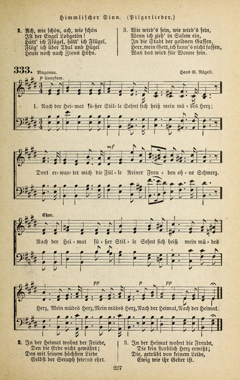 Evangelischer Liederschatz: eine Auswahl der bekanntesten Kernlieder für Sonntags-Schule, Vereine und Gottesdienste (2. Auflage) page 237