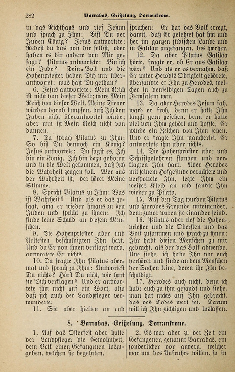 Evangelischer Liederschatz: eine Auswahl der bekanntesten Kernlieder für Sonntags-Schule, Vereine und Gottesdienste (2. Auflage) page 282