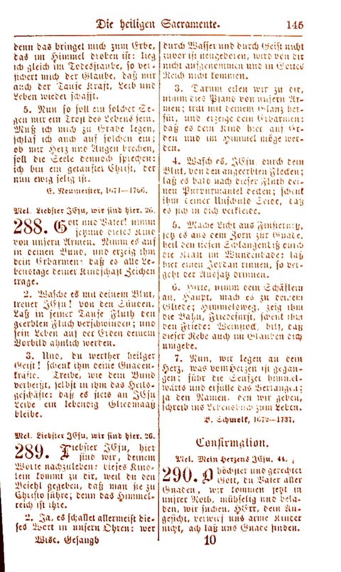 Evang.-Lutherisches Gesangbuch page 146