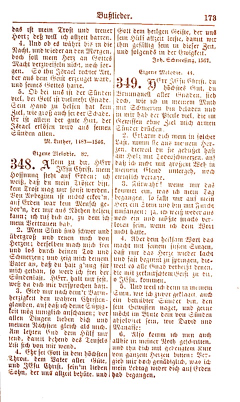 Evang.-Lutherisches Gesangbuch page 174