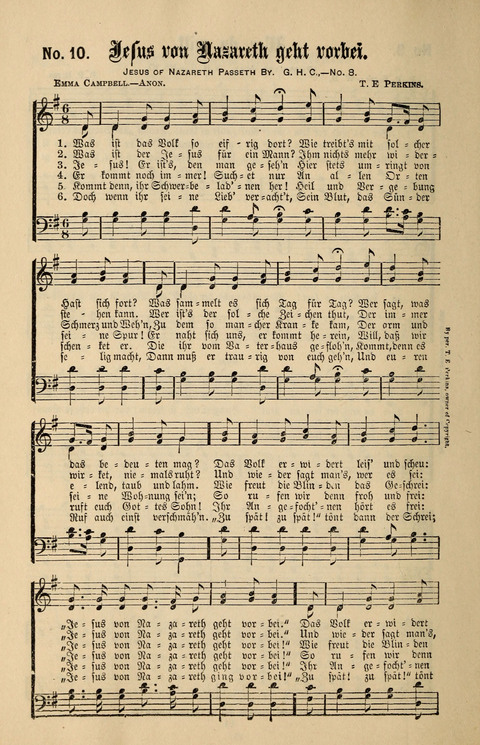 Evangeliums-Lieder 1 und 2: (Gospel Hymns) mit deutschen Kernliedern page 12