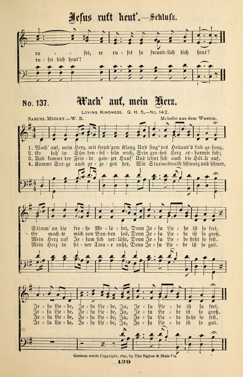 Evangeliums-Lieder 1 und 2: (Gospel Hymns) mit deutschen Kernliedern page 139