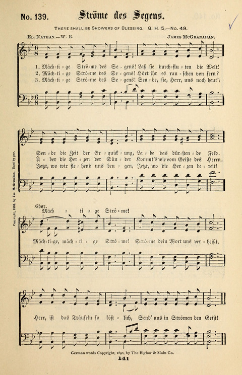 Evangeliums-Lieder 1 und 2: (Gospel Hymns) mit deutschen Kernliedern page 141