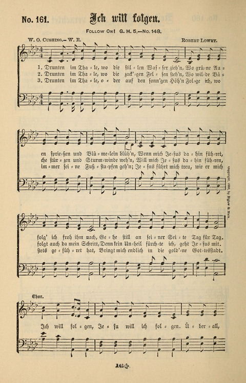 Evangeliums-Lieder 1 und 2: (Gospel Hymns) mit deutschen Kernliedern page 164