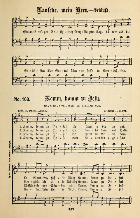 Evangeliums-Lieder 1 und 2: (Gospel Hymns) mit deutschen Kernliedern page 171