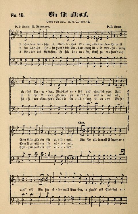 Evangeliums-Lieder 1 und 2: (Gospel Hymns) mit deutschen Kernliedern page 18