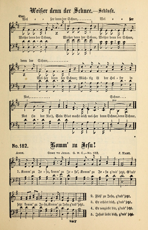 Evangeliums-Lieder 1 und 2: (Gospel Hymns) mit deutschen Kernliedern page 187