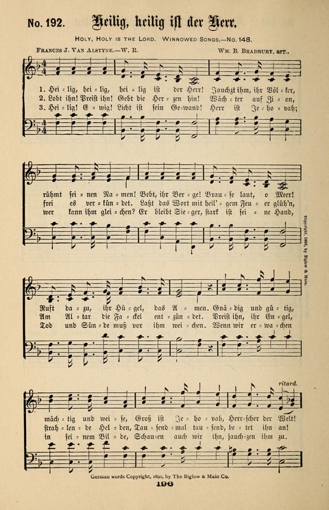 Evangeliums-Lieder 1 und 2: (Gospel Hymns) mit deutschen Kernliedern page 196