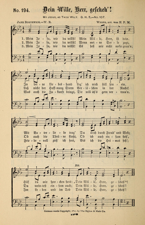 Evangeliums-Lieder 1 und 2: (Gospel Hymns) mit deutschen Kernliedern page 198