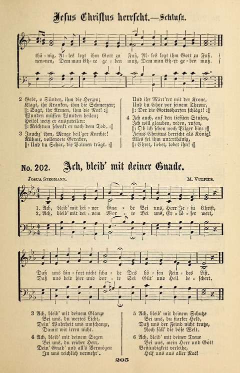 Evangeliums-Lieder 1 und 2: (Gospel Hymns) mit deutschen Kernliedern page 205