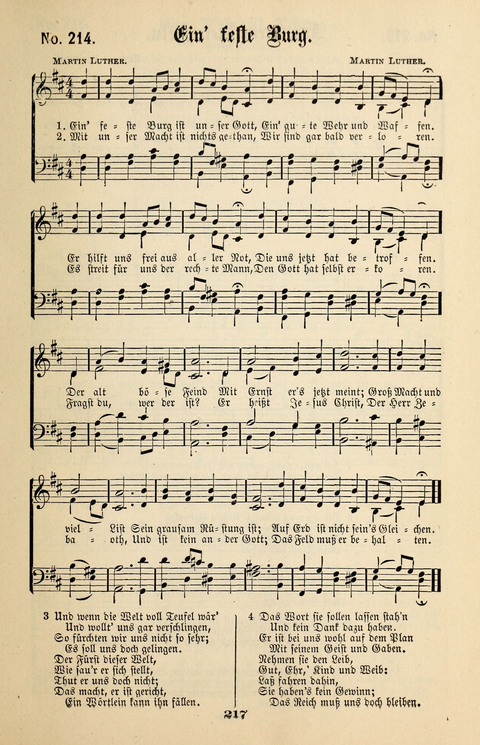 Evangeliums-Lieder 1 und 2: (Gospel Hymns) mit deutschen Kernliedern page 217