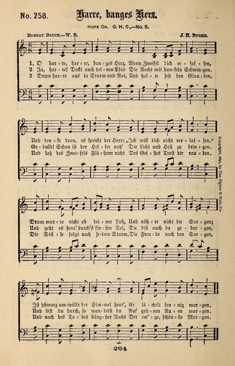 Evangeliums-Lieder 1 und 2: (Gospel Hymns) mit deutschen Kernliedern page 264
