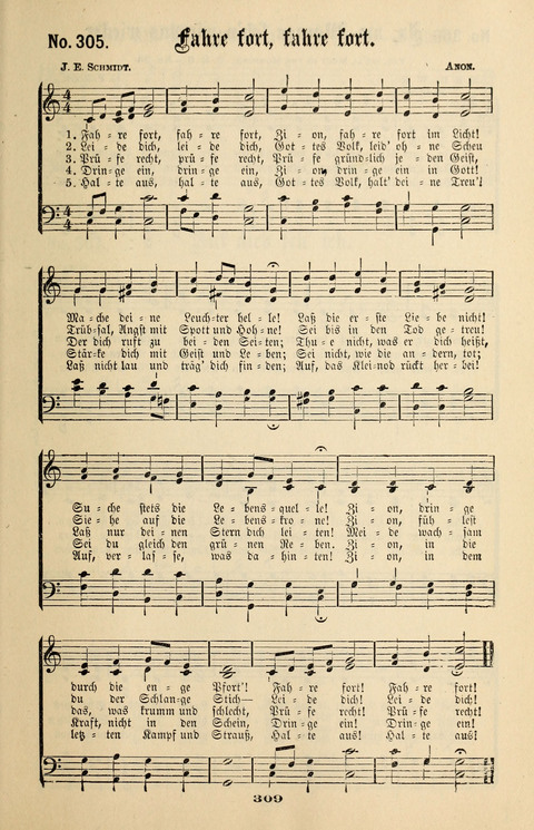 Evangeliums-Lieder 1 und 2: (Gospel Hymns) mit deutschen Kernliedern page 309