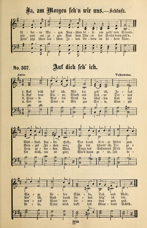 Evangeliums-Lieder 1 und 2: (Gospel Hymns) mit deutschen Kernliedern page 311