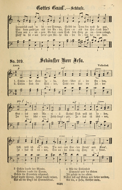 Evangeliums-Lieder 1 und 2: (Gospel Hymns) mit deutschen Kernliedern page 321