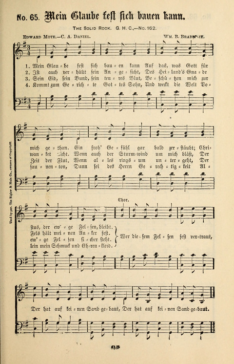 Evangeliums-Lieder 1 und 2: (Gospel Hymns) mit deutschen Kernliedern page 65