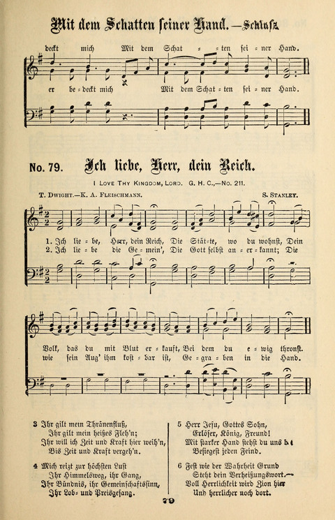 Evangeliums-Lieder 1 und 2: (Gospel Hymns) mit deutschen Kernliedern page 79