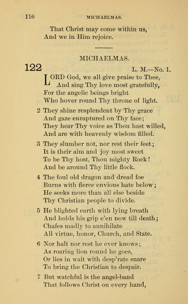Evangelical Lutheran Hymnal page 116