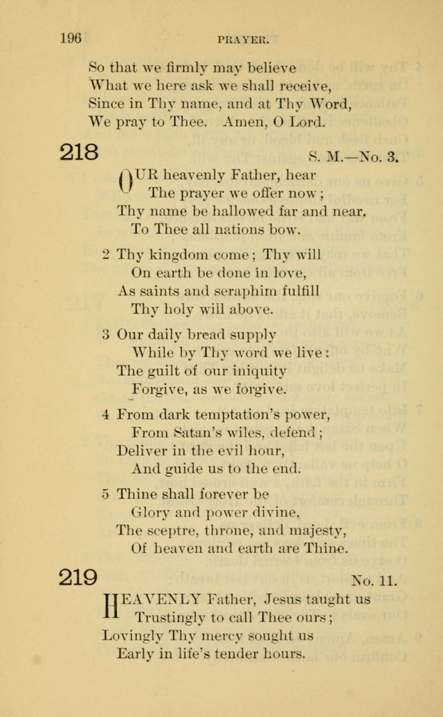 Evangelical Lutheran Hymnal page 196