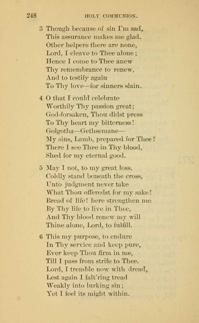 Evangelical Lutheran Hymnal page 248